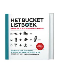 Het bucket listboek